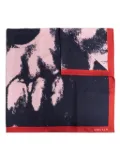 Alexander McQueen Skull shawl - Blue