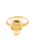 Alexander McQueen Skull ring - Gold