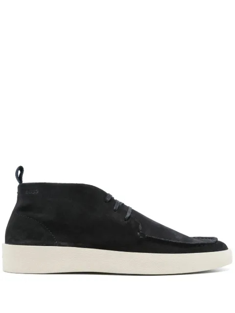 BOSS suede boots