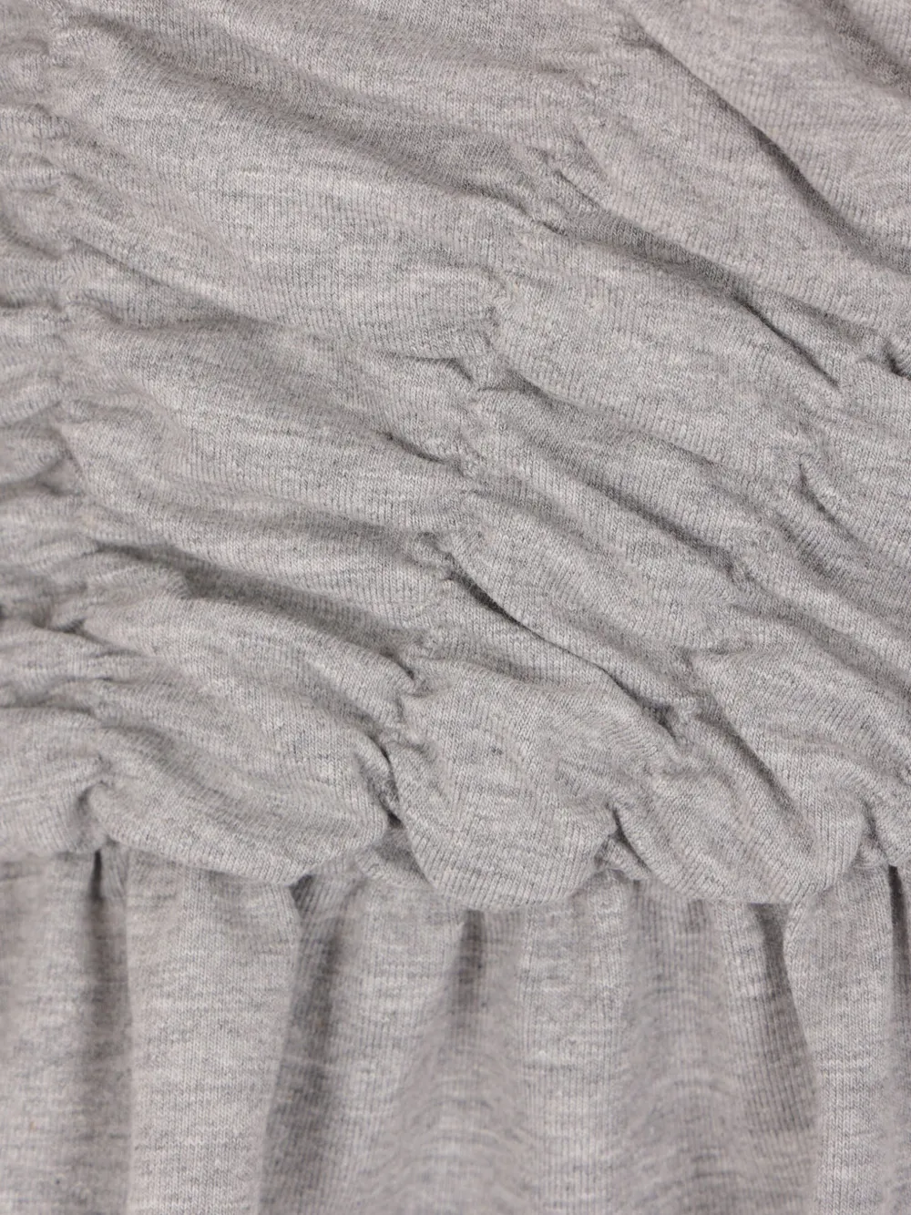 Cecilie Bahnsen T-shirt met ruches Grijs