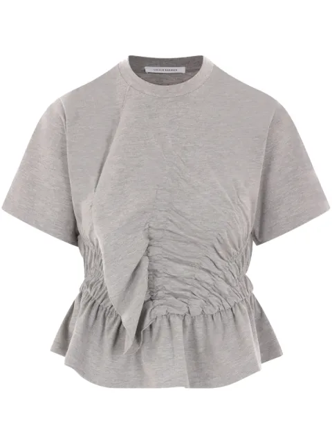 Cecilie Bahnsen Gerafftes T-Shirt