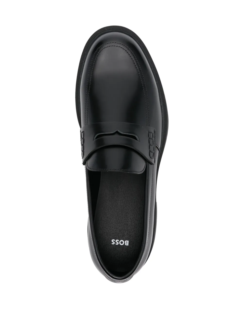 BOSS Ronnin loafers Zwart