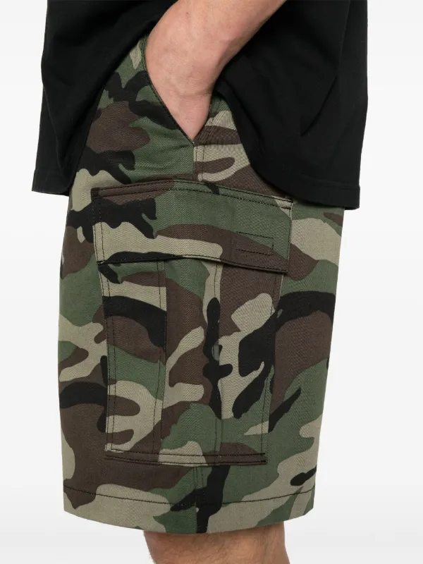 VETEMENTS camouflage-pattern Cargo Shorts | Green | FARFETCH TR