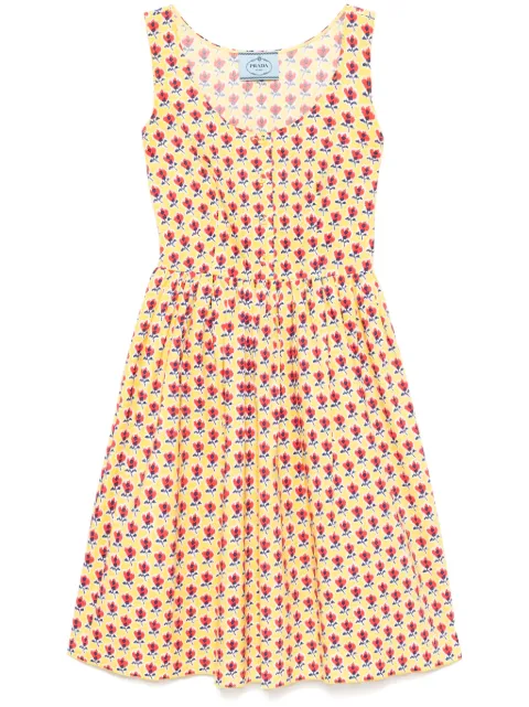Prada Pre-Owned floral-print dress