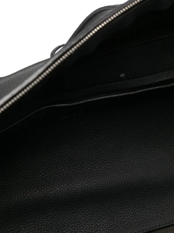 The Row Pre-Owned Gio Duffle レザーボストンバッグ | ブラック