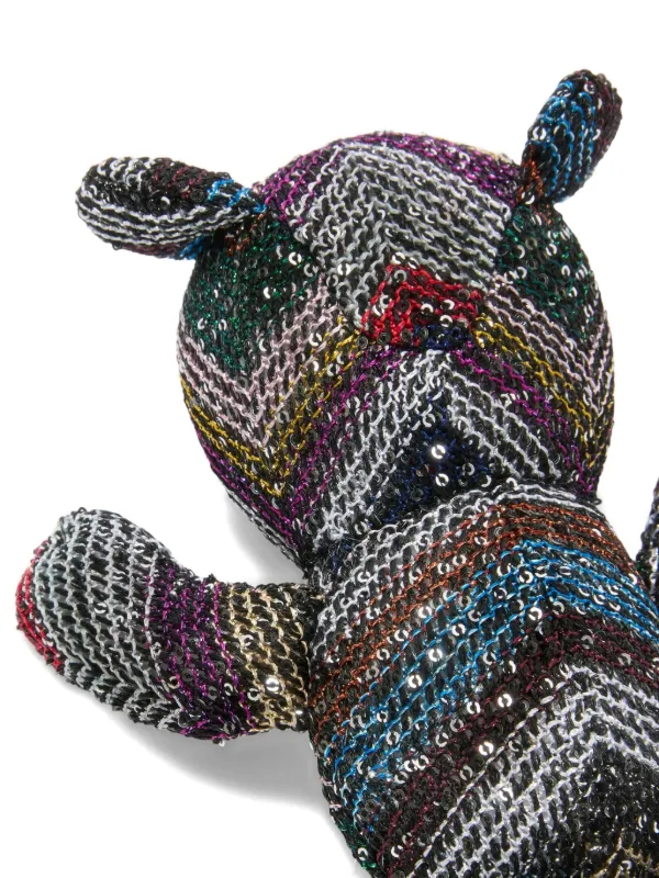 Missoni Home Bruno sequin-embellished Teddy Bear | Black | FARFETCH