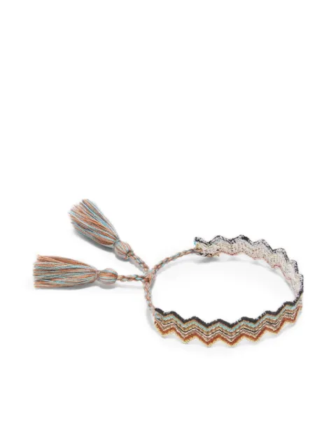 Missoni Home سوار 'هوليداي' بشرابة ونقش متعرج