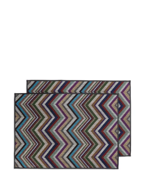 Missoni Home Zigzag-pattern placemats (set of two)