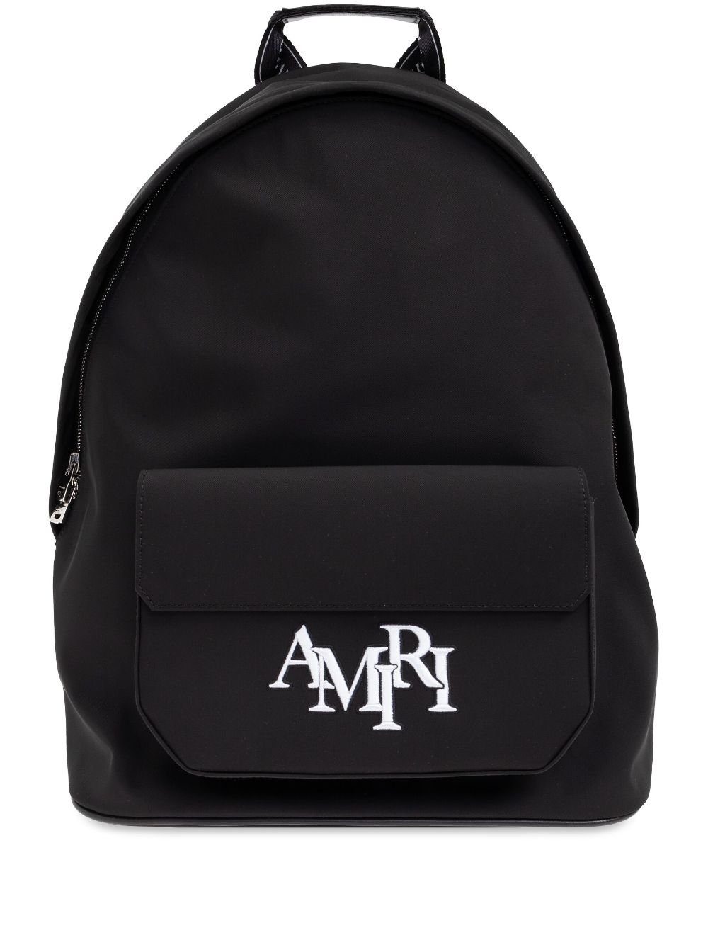 AMIRI logo-embroidered backpack - Black