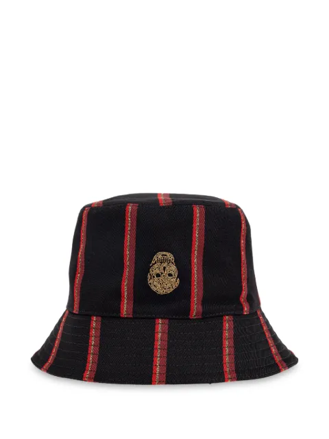 Alexander McQueen skull-appliqué bucket hat