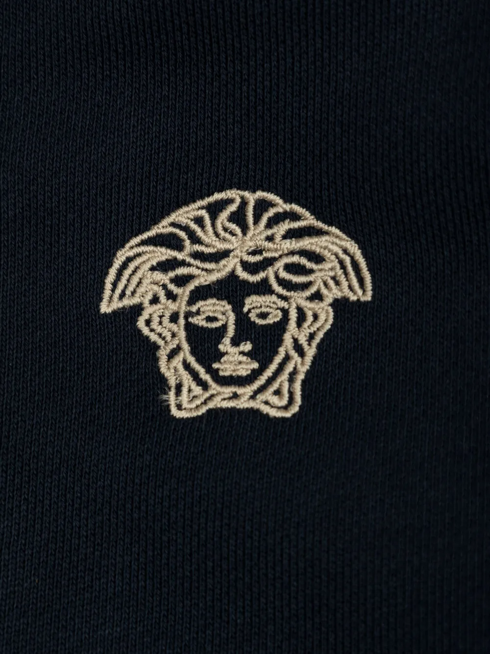 Versace Kids Medusa jack met rits Blauw