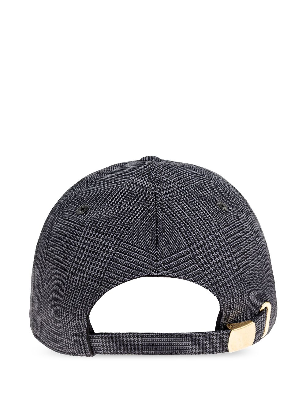 Alexander McQueen skull-appliqué cap - Grijs