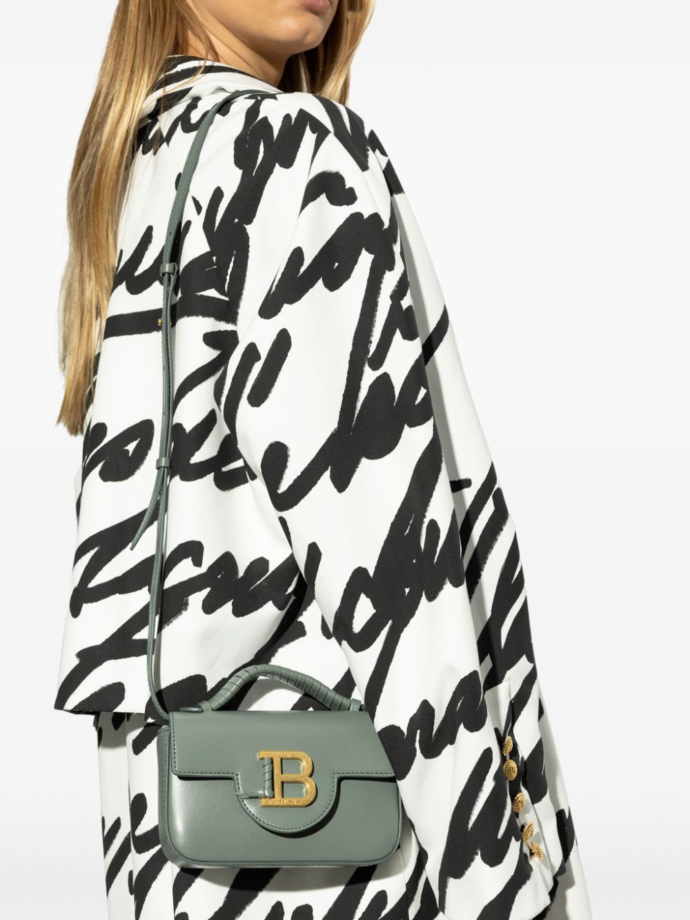 Balmain B-Buzz shoulder bag - Groen