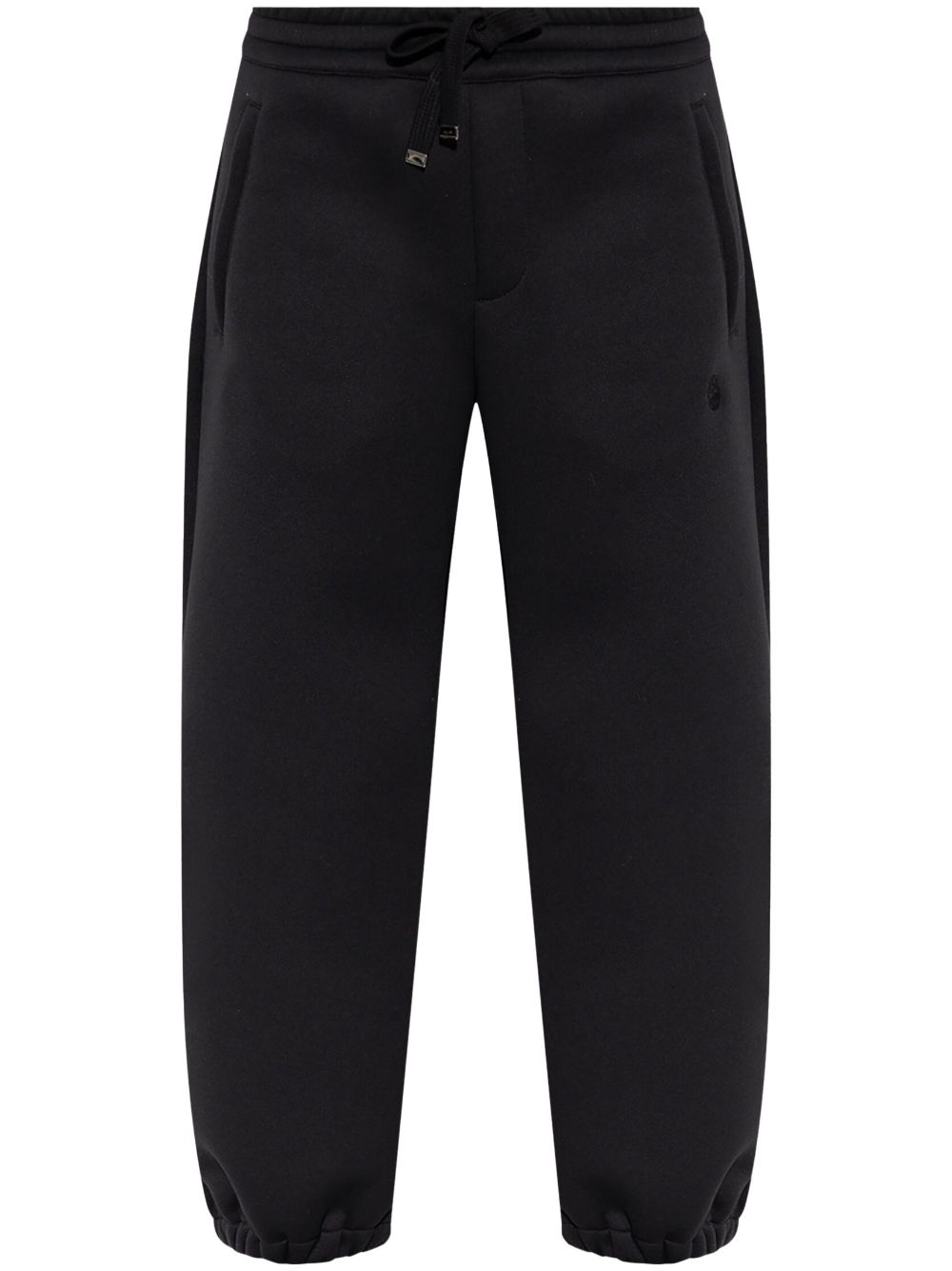 skull-detailed track pants