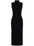 Alexander McQueen cut-out midi dress - Black