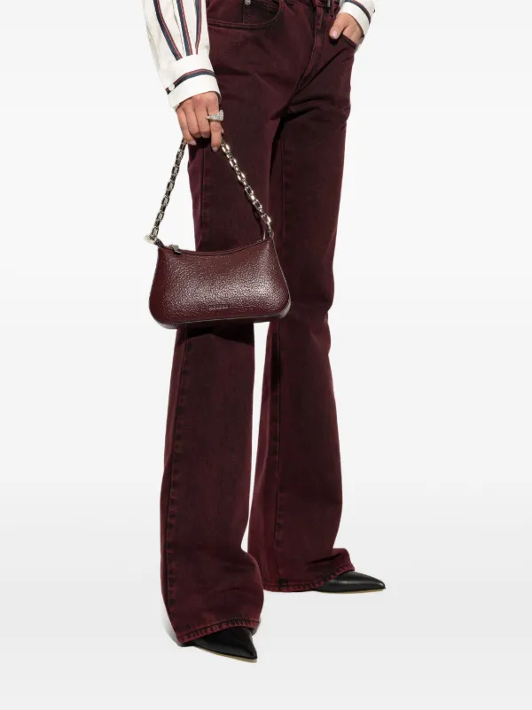 ハンドバッグ T Bar Mini Handbag - Alexander McQueen - Leather - Brown Alexander McQueen Mini T-Bar Tote Bag | Brown | FARFETCH CA