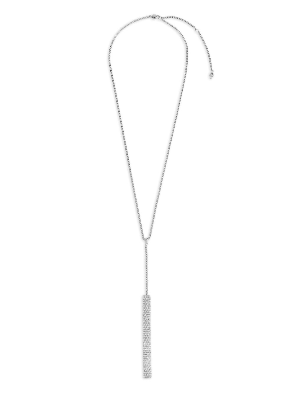 Jewelled T-bar necklace