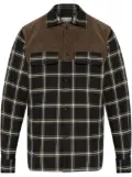 Alexander McQueen checked shirt - Brown