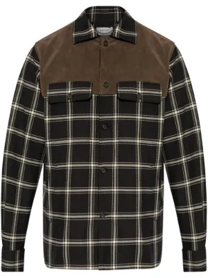 Maison Margiela Gradient Check Shirt | Black | FARFETCH IL