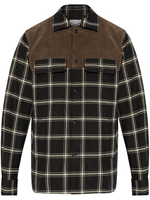 Alexander McQueen checked shirt