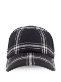 Alexander McQueen checked cap - Black