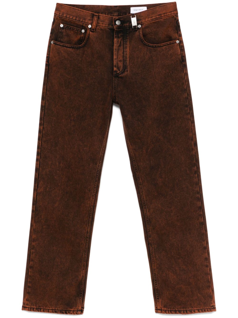 Alexander McQueen Straight jeans Bruin