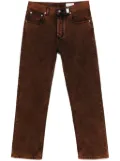 Alexander McQueen straight-leg jeans - Brown