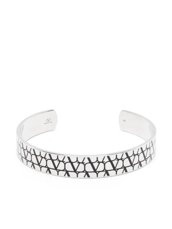 【関税＆送料込み】Valentino Garavani Bracelets Valentino Garavani VLogo Signature Bracelet | Gold | FARFETCH