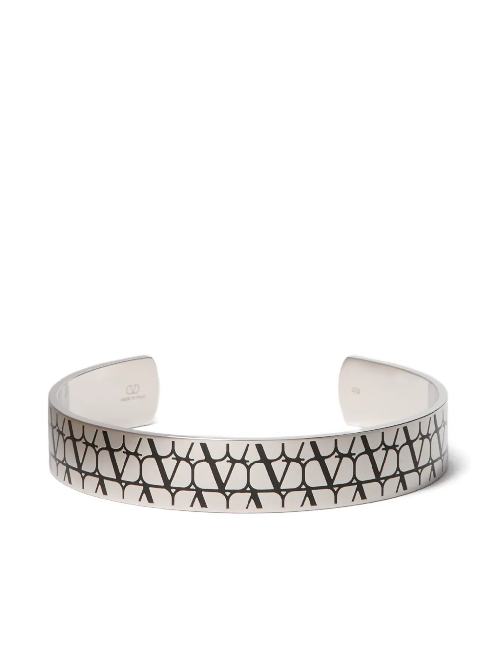 Valentino Garavani Toile Iconographe cuff bracelet | Silver | Image 1
