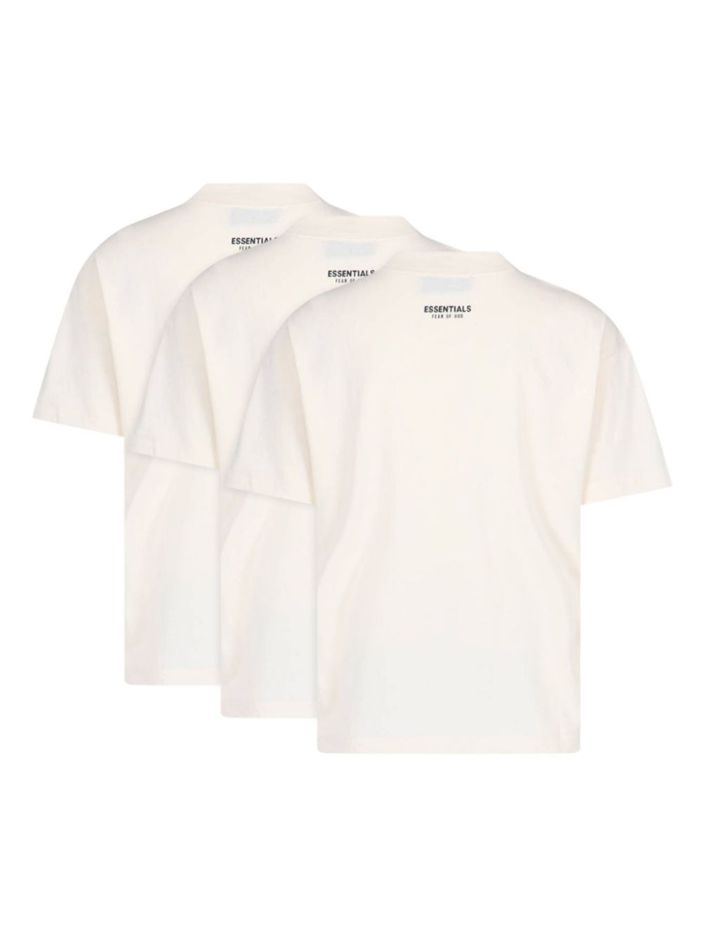 FEAR OF GOD ESSENTIALS printed T-shirt (pack of three) - Beige