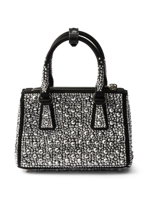 Prada ガレリア ハンドバッグ ミニ | ブラック | FARFETCH JP Prada ガレリア ハンドバッグ ミニ | ブラック | FARFETCH JP