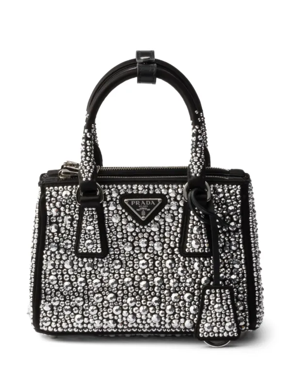 Prada ガレリア ハンドバッグ ミニ | ブラック | FARFETCH JP Prada ガレリア ハンドバッグ ミニ | ブラック | FARFETCH JP