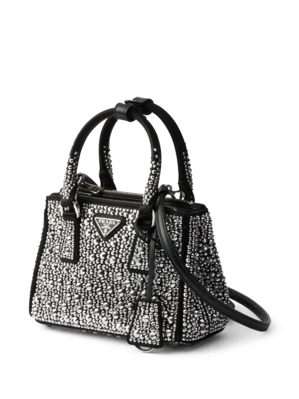 Prada ガレリア ハンドバッグ ミニ | ブラック | FARFETCH JP Prada ガレリア ハンドバッグ ミニ | ブラック | FARFETCH JP