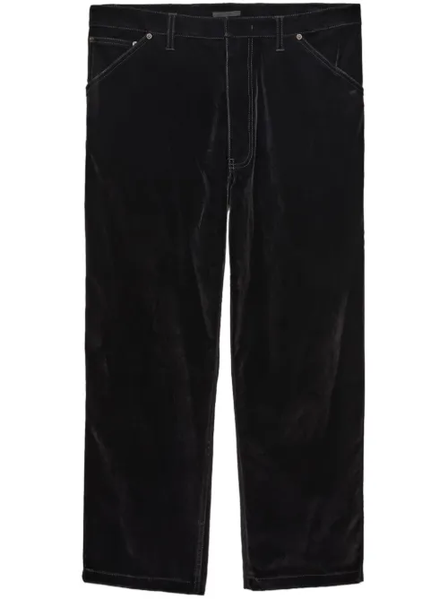 Pantalon à fini velours - Prada - Modalova