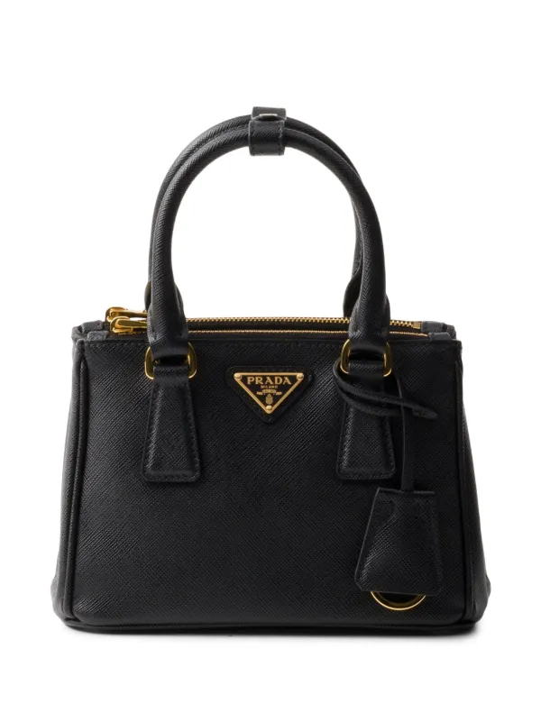 Prada ガレリア ミニバッグ | ブラック | FARFETCH JP Prada ガレリア ミニバッグ | ブラック | FARFETCH JP