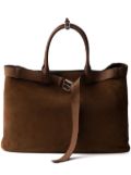 Prada medium Prada Buckle tote bag - Brown