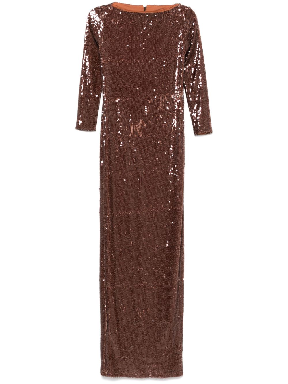 sequin-embellished maxi dress