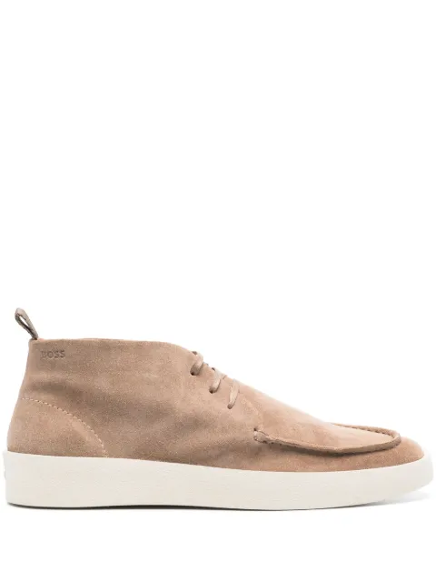 BOSS suede ankle boots