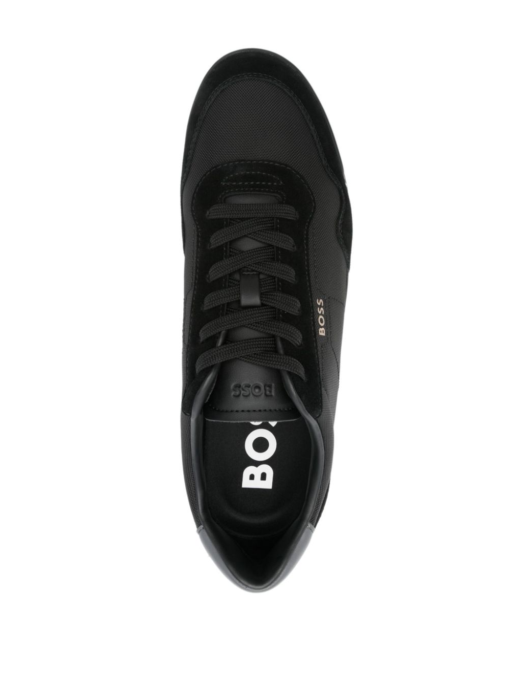 BOSS Sneakers met vlakken Zwart