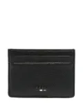 BOSS faux-leather card holder - Black