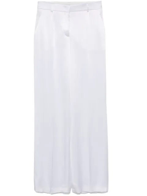 Alberta Ferretti pantalones de satén