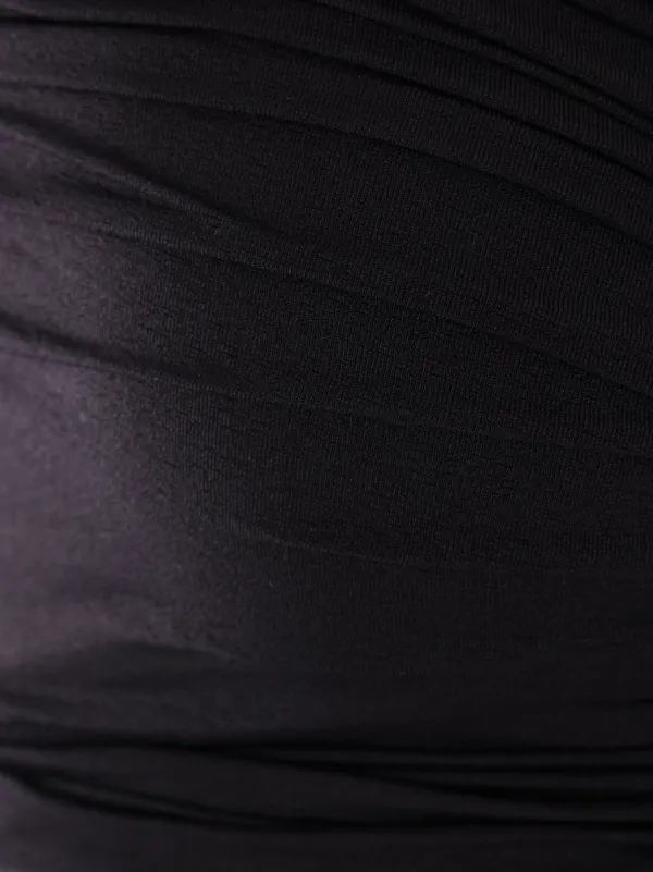 【関税込み】Rick Owens ブラック Porterville Prong ミニドレス Rick Owensのブラック Porterville Prong ミニドレスがセール中