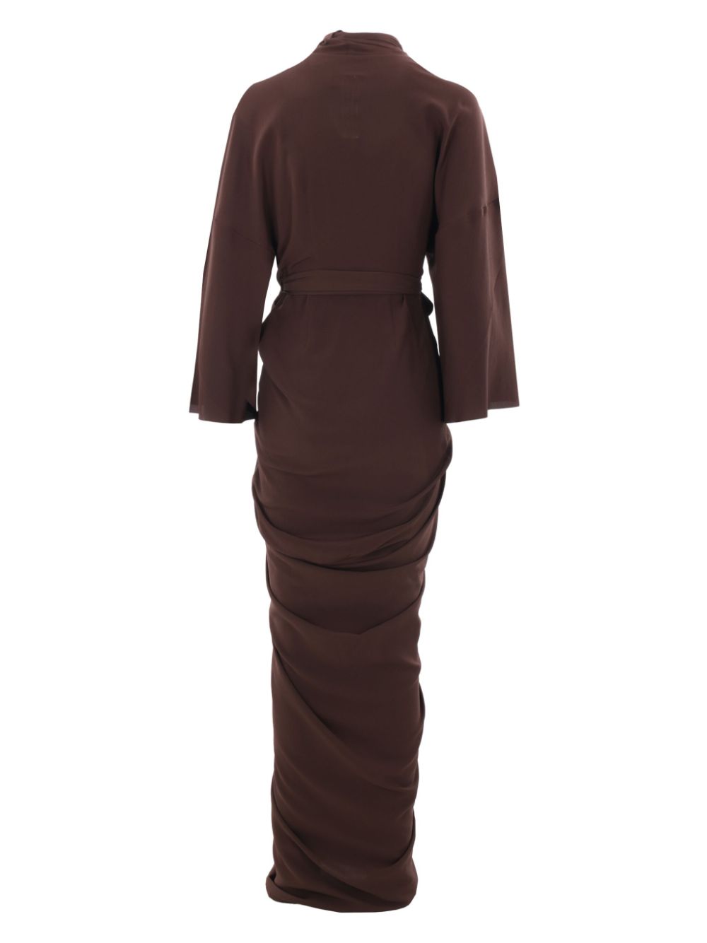 Rick Owens crepe maxi dress - Bruin