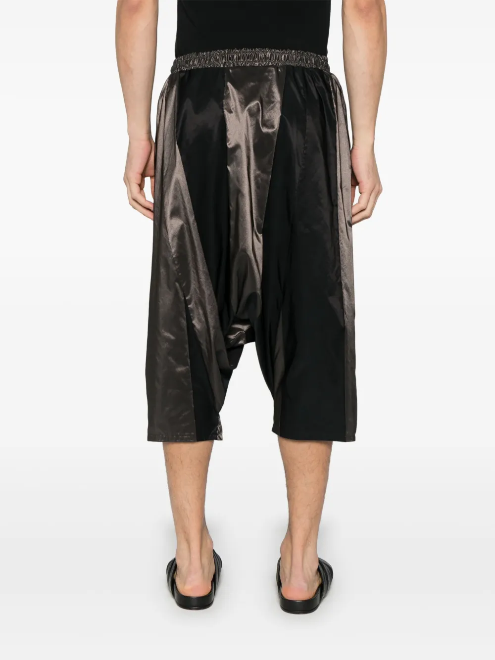 Alchemy Drop-crotch Trousers In Black