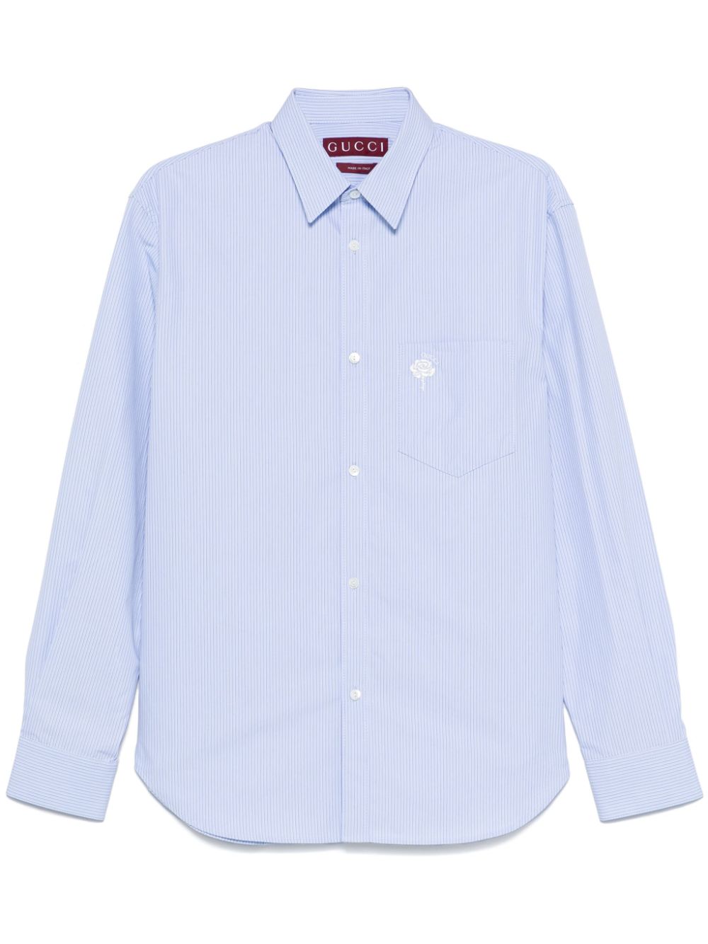 Gucci striped shirt Blauw