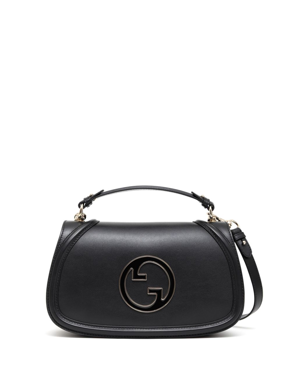 Gucci logo plaque shoulder bag sale