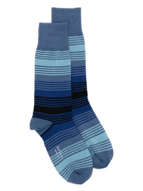 Paul Smith contrast-striped socks