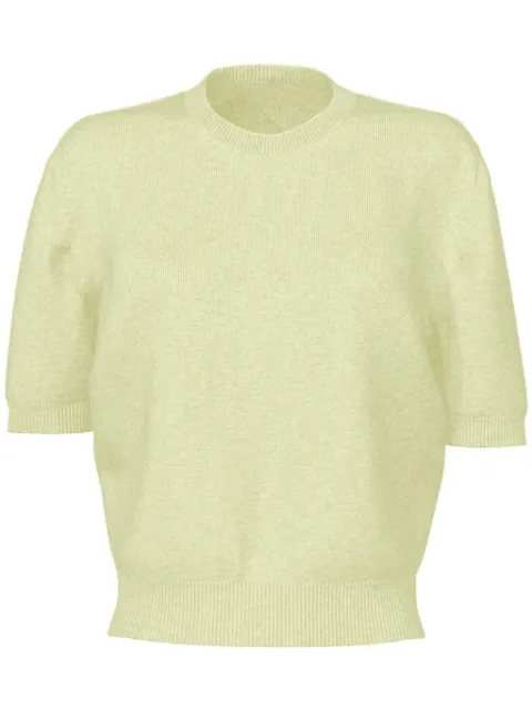 Johnstons of Elgin top tejido con cuello redondo
