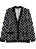 Gucci GG-jacquard reversible cardigan - Black