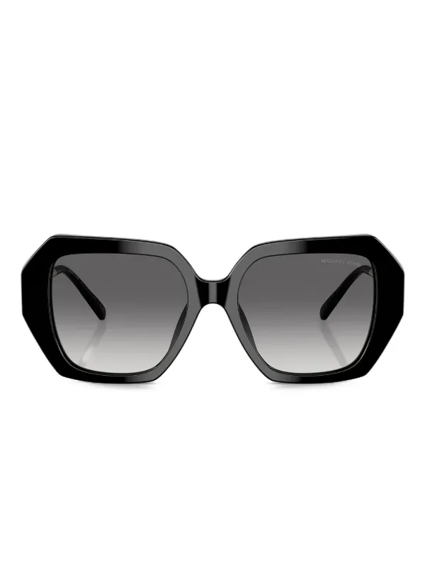 Michael Kors Sunglasses with Chain Detail Michael Kors South Beach Chain Sunglasses | Black | FARFETCH JO main image 3